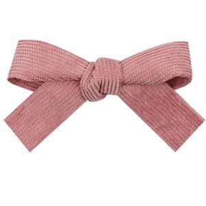 3/$20 NWT 3.5 Inch Solid Corduroy Hair Bows Clips for Girls Hair Accesso…